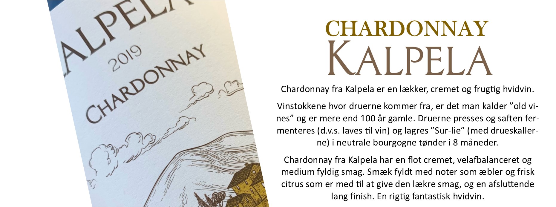 Chardonnay Kalpela Banner 2