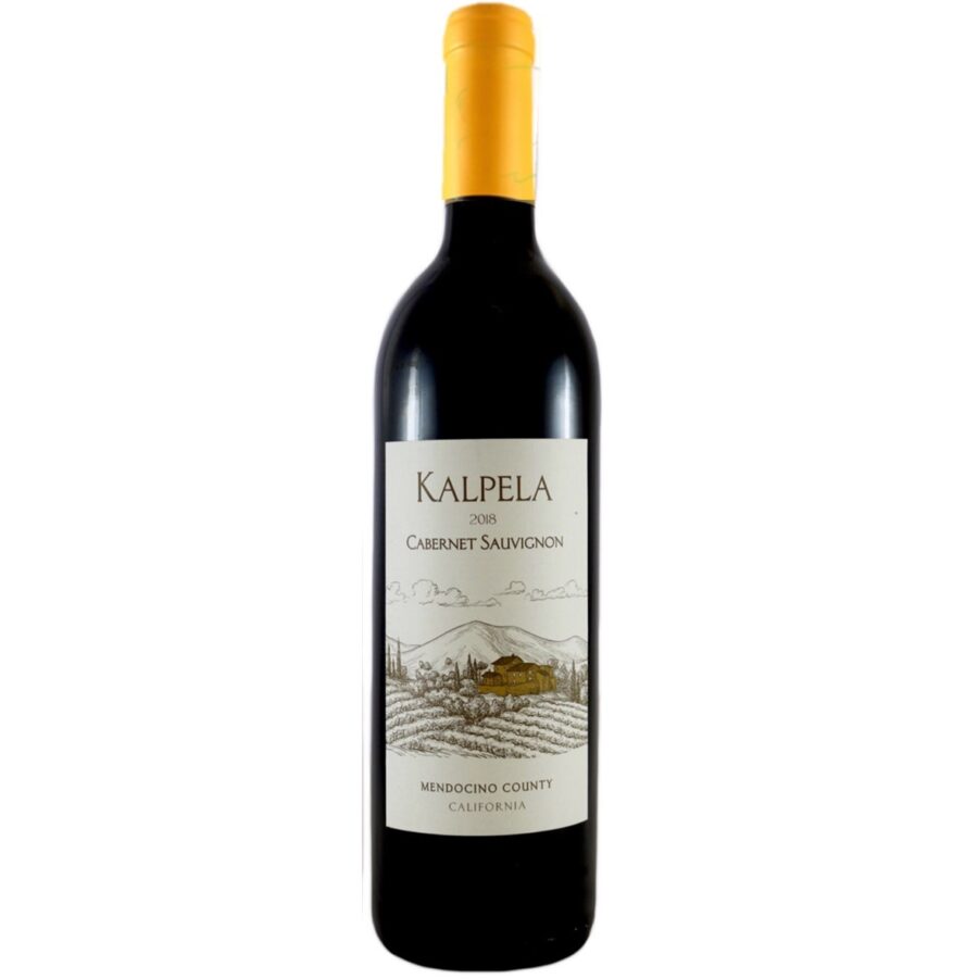 Californisk rødvin Cabernet Sauvignon, Kalpela Vineyards, Graziano, Mendozino, Californien, USA 75 cl.