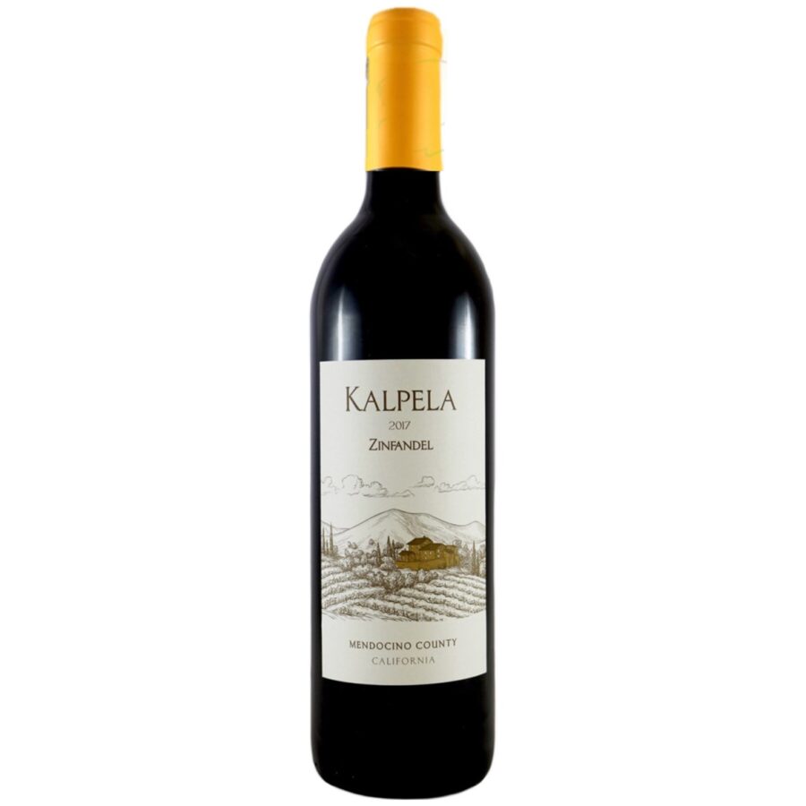 Californisk rødvin Zinfandel, Kalpela Vineyards, Graziano, Mendocino, Californien, USA 75 cl.