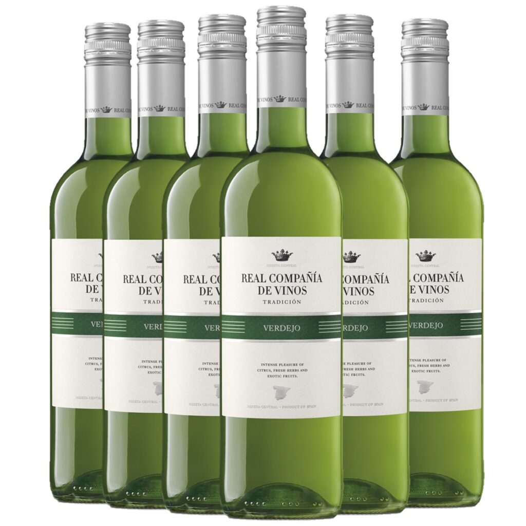 Real Compania de vinos verde x 6