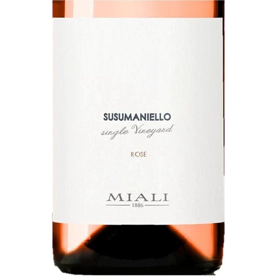 SUSUMANIELLO_Rosè label cantine Miali