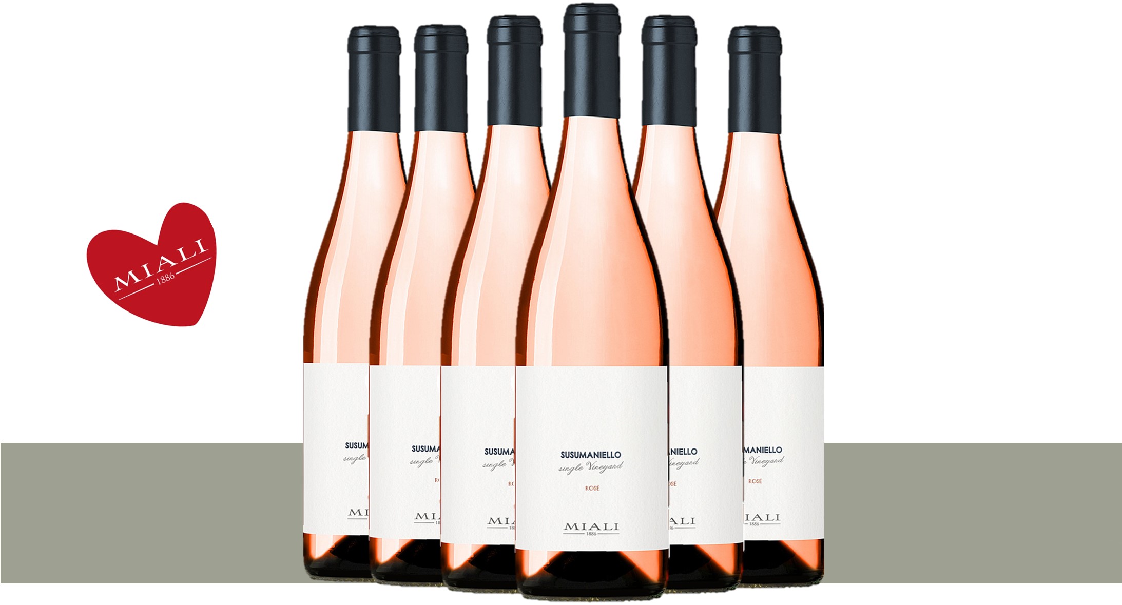 Sosumaniello rose cantine Miali 6 flasker mega banner