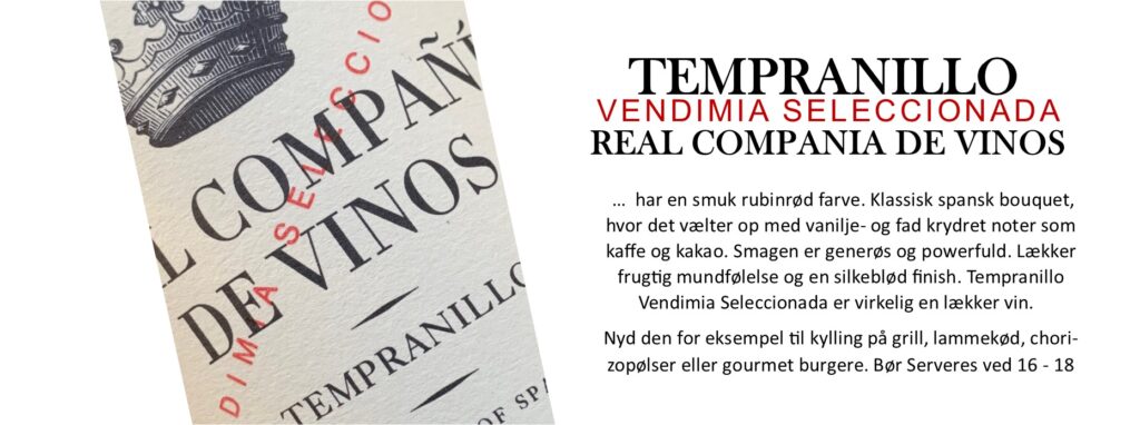 Tempranillo Real Compania de Vinos banner 2