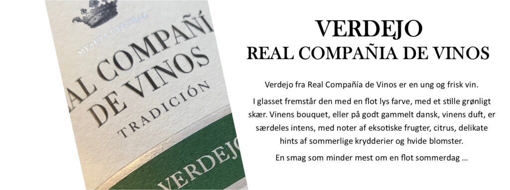 Verdejo Real Compania de Vinos banner 2