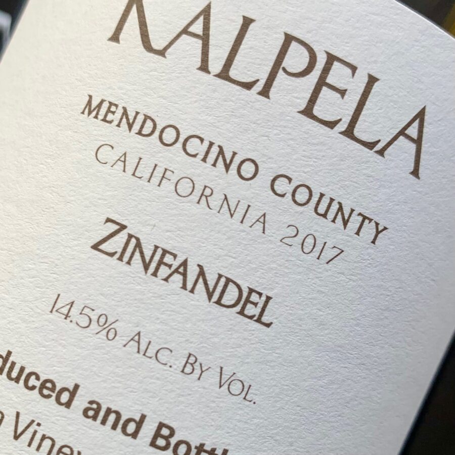 Zinfandel Kalpela bagsiden