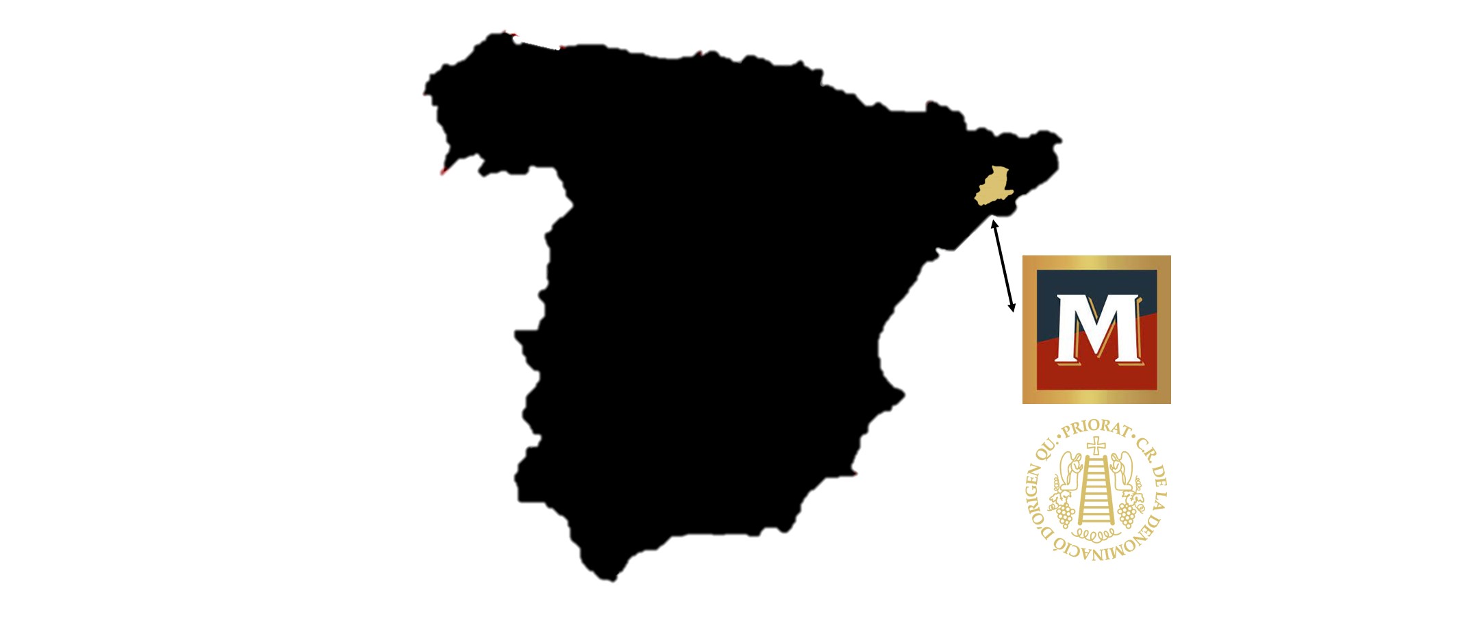Lamdkort Priorat Clos Vilo Bodegas Maset