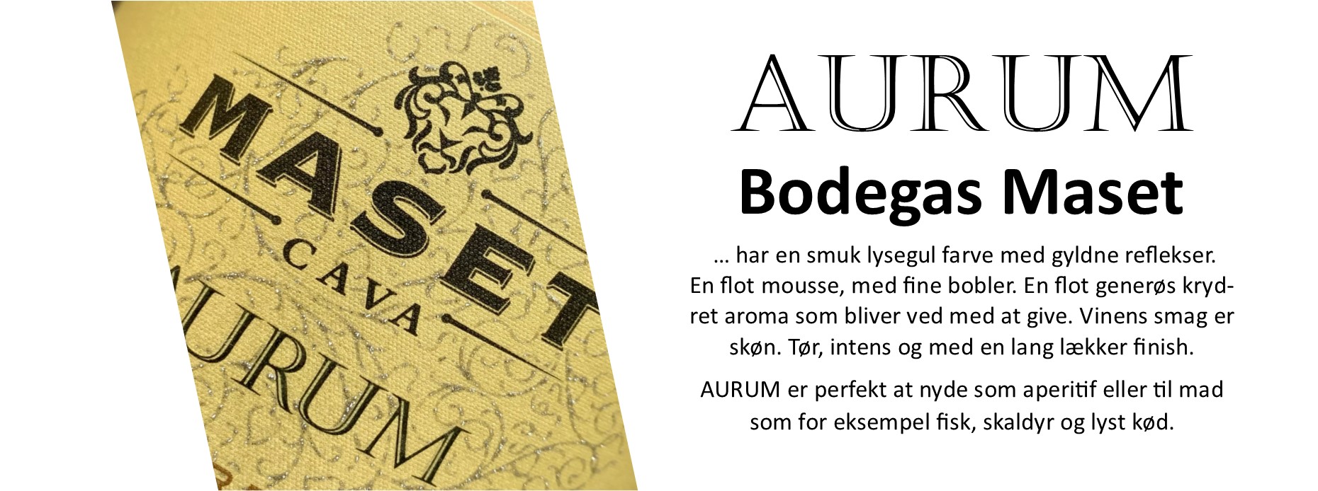 Maset Cava Aurum banner