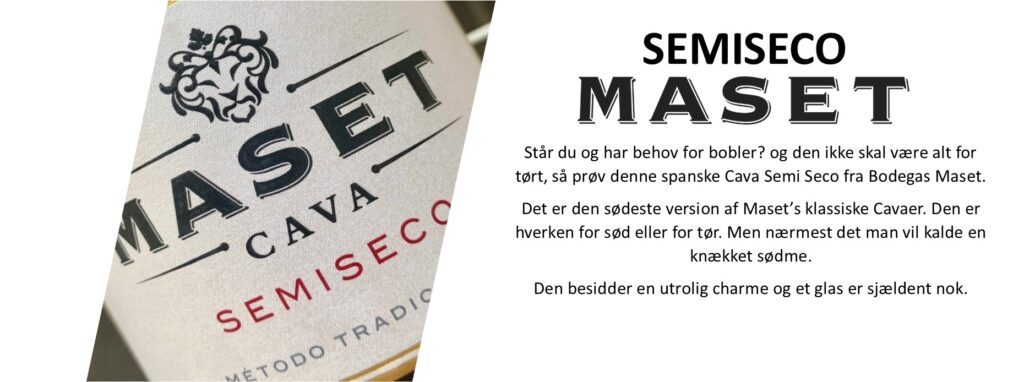 Maset Cava Semisecco banner