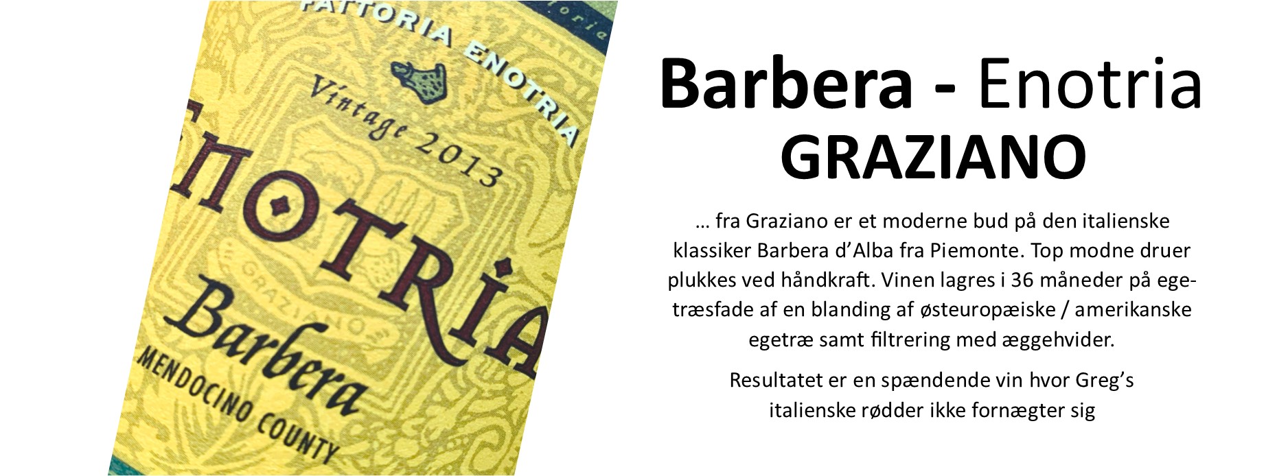 Barbera Enotria Graziano Bannert