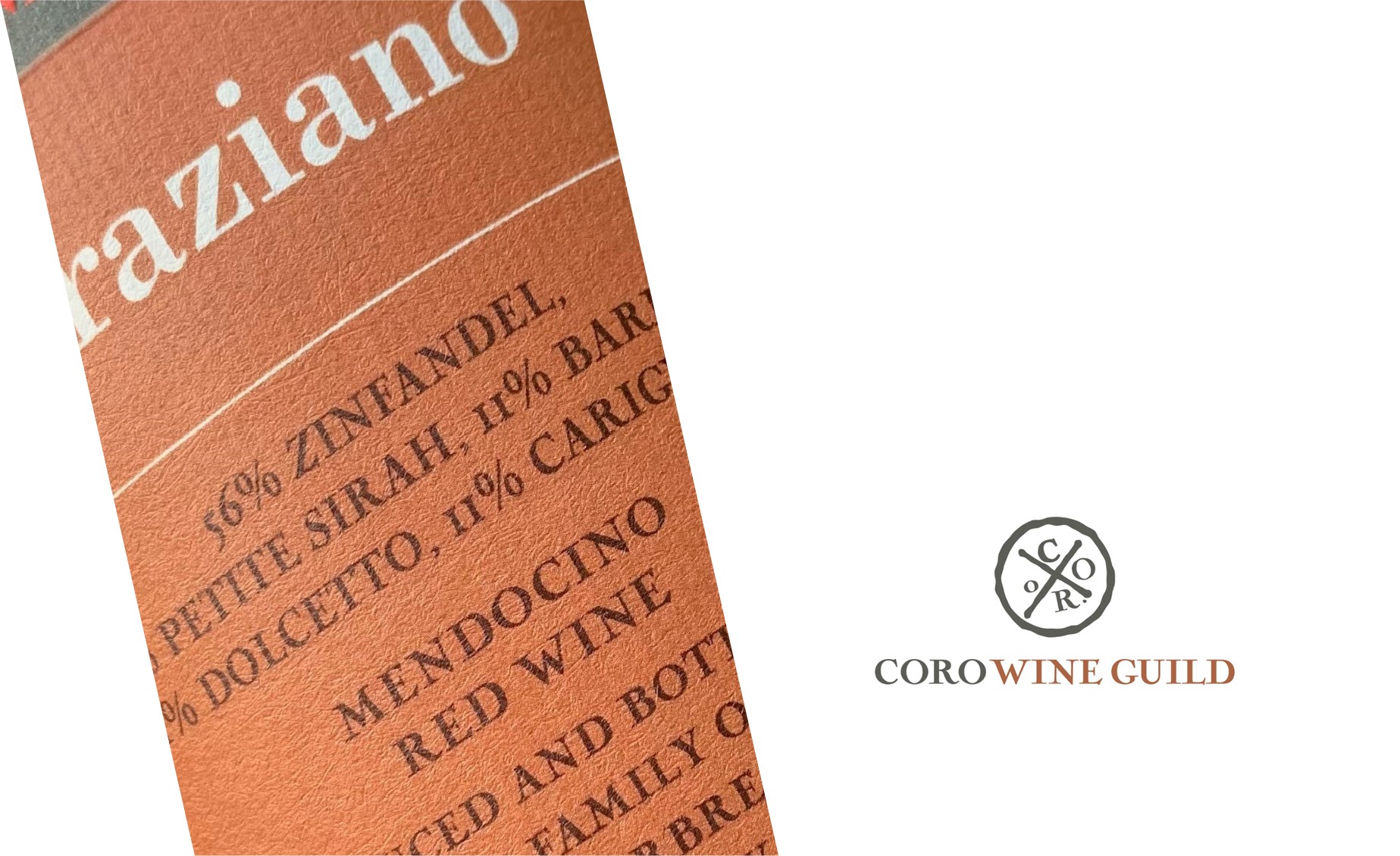 CORO Zinfandel Mendocino mega top banner 2