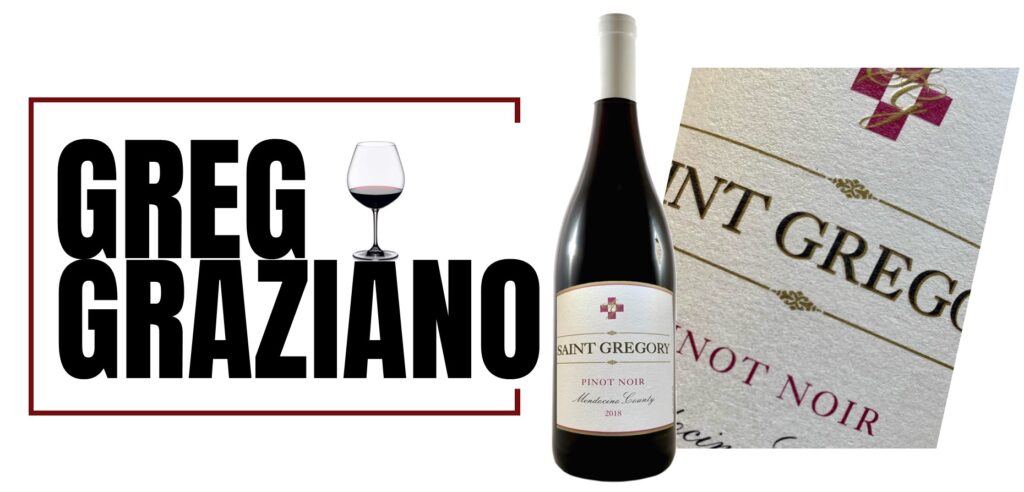 Saint Gregory Pinot Noir Graziano banner 3