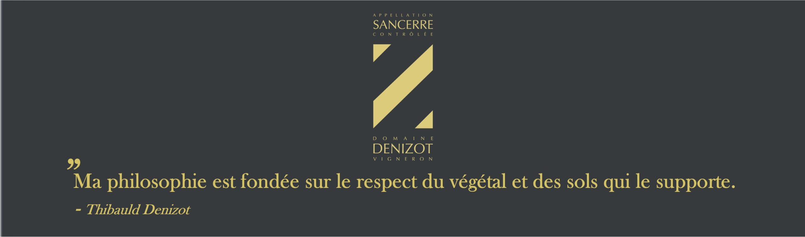 Sancerre Domaine Denizot citat fra vinmageren, 
