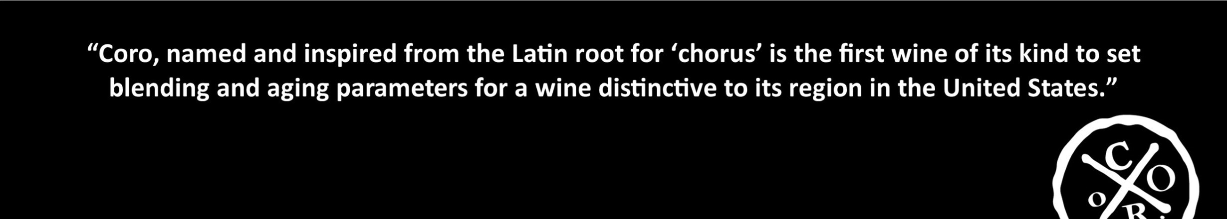 Coro Mendocino Graziano Blend