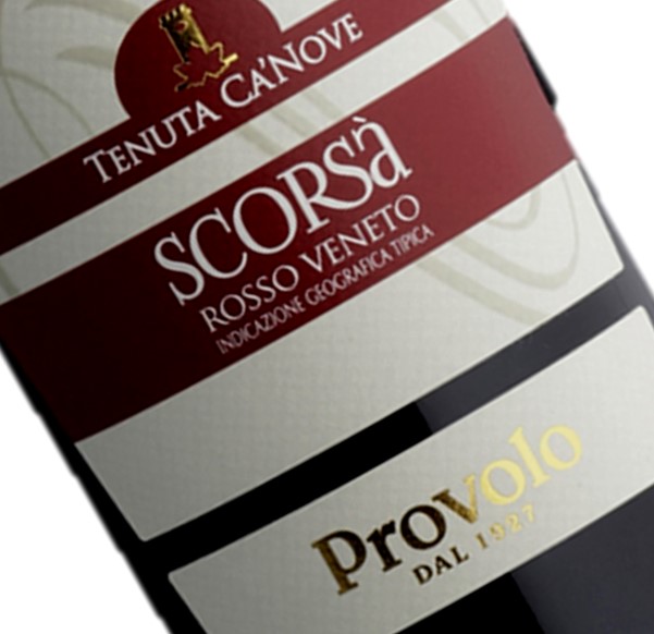 Scorsa Rosso Veneto etiket