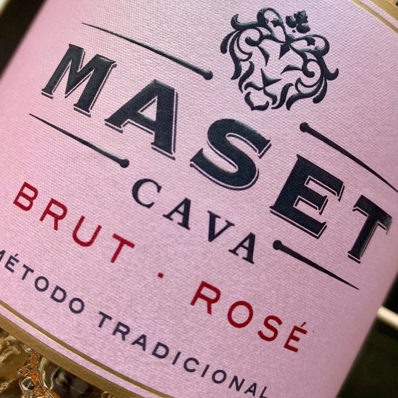 Bodegas Maset Cava Rose frontetiket 2