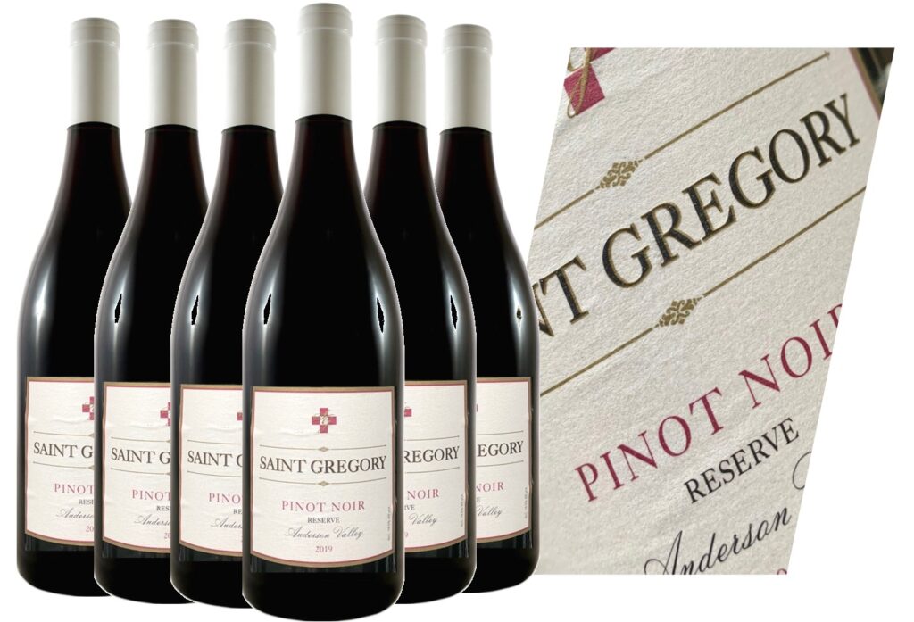 Saint Gregory Pinot Noir Reserve Graziano mega bund