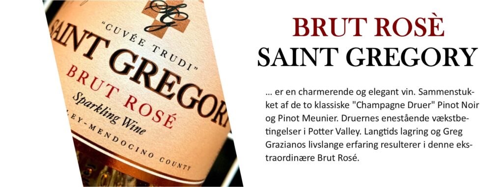 Graziano Saint Gregory Brut Rose banner 3