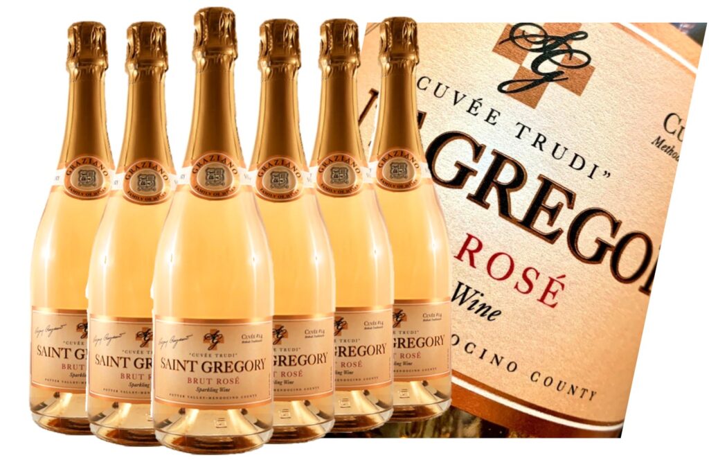 Graziano Saint Gregory Brut Rose maga banner bund