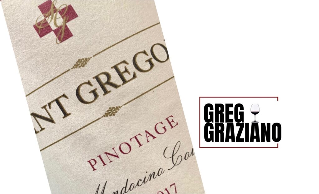 Saint Gregory Pinotage Graziano Wine banner top